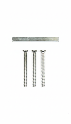 AMI Bevestigingsset voor veiligheidsbeslag kruk/knop M6 DD55 stift