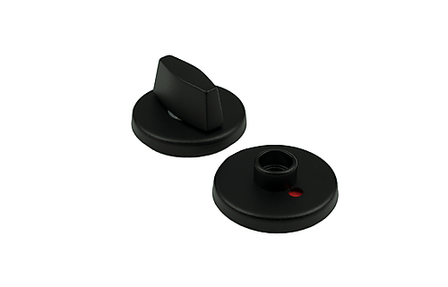 AMI Klikrozet WC 8 mm zwart