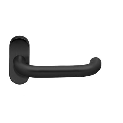 Artitec gatdeel op smalrozet Chase zwart