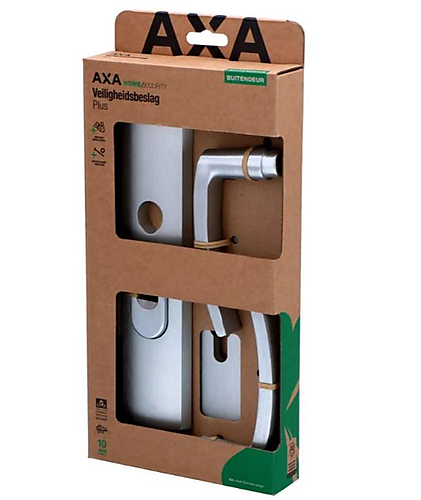 AXA 6665-10-11/55KCP Curve kruk/kruk veiligheidsbeslag met kerntrekbeveiliging PC55 SKG3