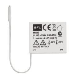 BFT MIME AC 433 MHz tweekanaals ontvanger voor binnengebruik