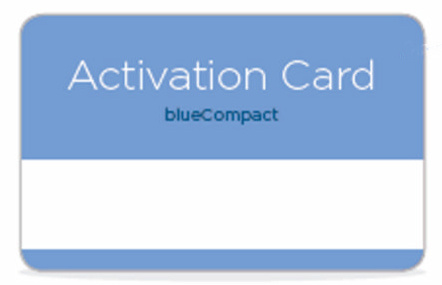 bluecompact Activeringskaart