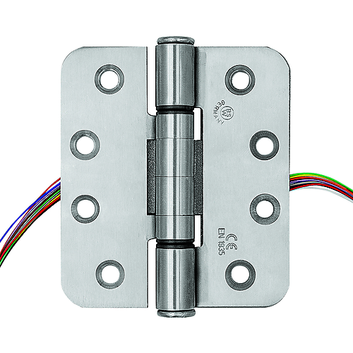 BSW RD 818 89x89 Connect stroomdoorvoer en dataoverdracht door scharnieren