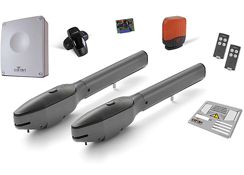 Cardin KT-BLADE324 Kit lineaire poortaandrijvingen 24V voor vleugels tot 3 meter