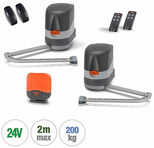 Cardin KT-BLGRIFFE24T knikarm poortaandrijving 24V vleugels tot 2,5 meter