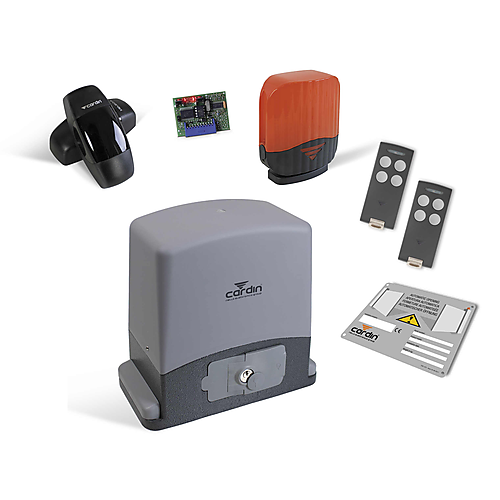 Cardin KT-SLEVO600- KIT complete set voor schuifpoorten 230V tot 600KG