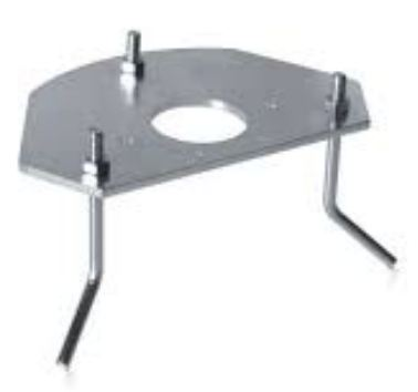 Cardin POSFIX bevestigingsplaat voor zuilen POS50 POS110 en POS110D