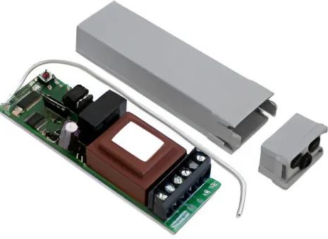 Cardin RVQ504C1 1-kanaals mini ontvanger 433Mhz 230V