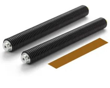 Cardin SP-2BR veer voor slagboomarm 7M bruin set a 2 stuks