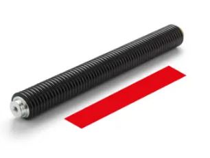 Cardin SP-RE veer voor slagboomarm van 5 meter rood