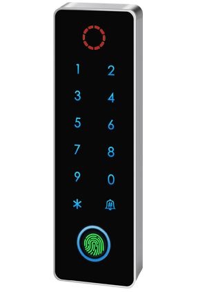 Codepaneel RFID-lezer met touch keypad en vingerprint