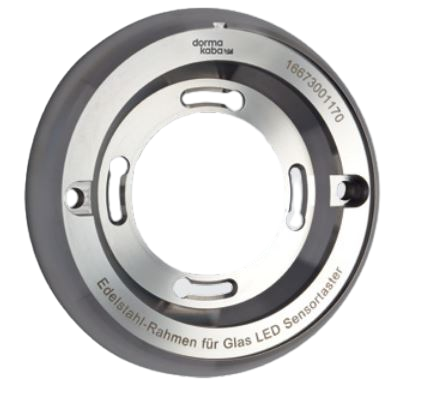 Dormakaba adapter LED sensor drukknop glas opbouw