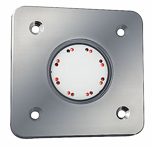 Dormakaba LED-sensor voetschakelaar uit glas