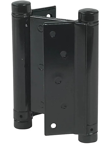 Dubbel verend scharnier voor aluminium profielen 40 mm