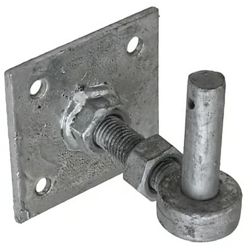 Duim verstelbaar zwaar rond 19mm op plaat