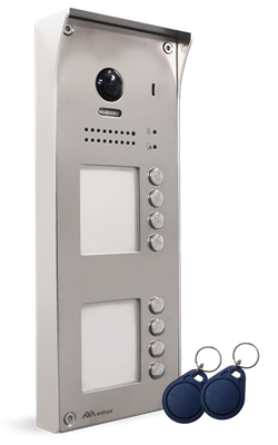 Entrya Facila DP1908 opbouw buitenpost 8 drukknoppen