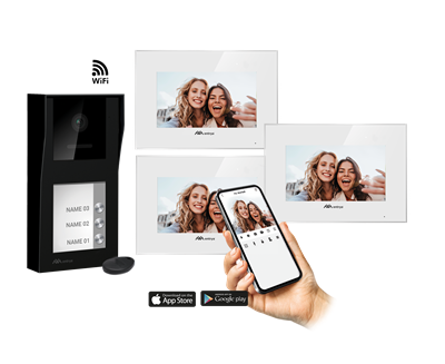 Entrya Facila neXt K2171W/B3 kit video intercom