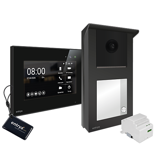 Entrya Vision KDB1S7W Kit video intercom
