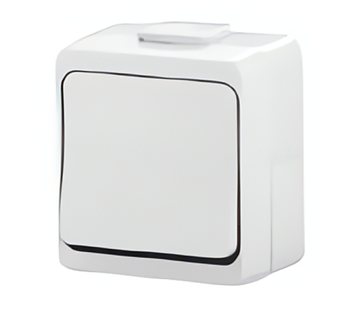 FAAC DK drukknop wit IP20