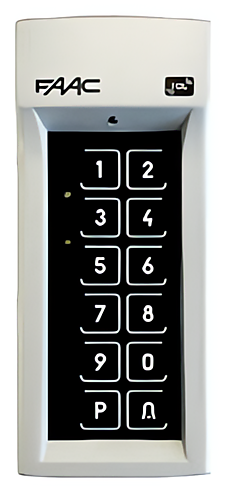 FAAC RFWK12 FDS 433-868MHz Draadloos kunststof codeklavier