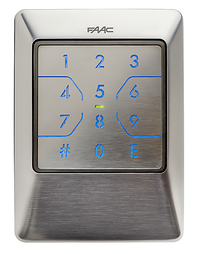 FAAC XKPR 125 Codeklavier en Proximitylezer 125 KHz
