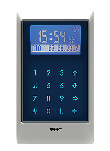 FAAC XKPR 125D Codeklavier en Proximitylezer 125KHz met display
