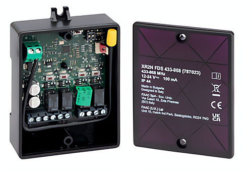 FAAC XR4N FDS 433-868MHz externe 4-kanaalsontvanger in huizing IP44