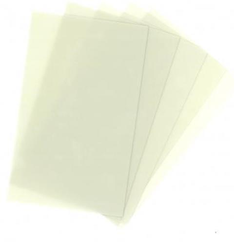 Flipperkaarten set van 5 stuks in verschillende diktes