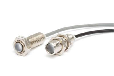 Fotocel M12 met PNP-NC transistoruitgang IP67