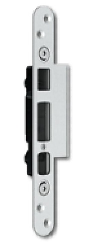 FUHR Sluitplaat Type 4/10/11 F24x220mm Lip 17mm Binnen draaiend sponning 52mm verzinkt LS of RS