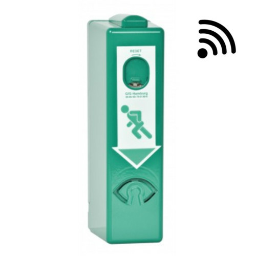 GfS Exit Control 179 met 95dB/1m. alarm en draadloze doormelding