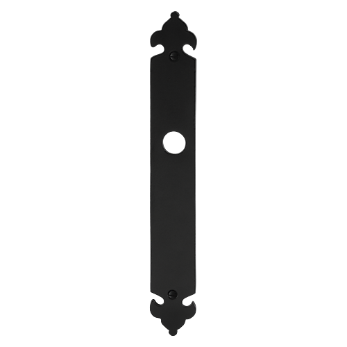 GPF610025232 Langschild PC55 links-/ rechtsdraaiend 291x41x4mm smeedijzer zwart