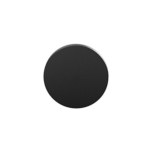 GPF8900VZ Blinde rozet rond 53x6mm Zwart