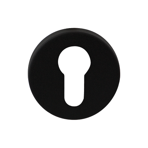 GPF8902VZ Cilinderrozet rond 53x6mm zwart