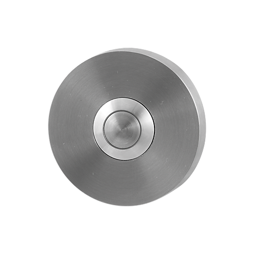 GPF9827.09 deurbel rond 50x8 mm RVS geborsteld