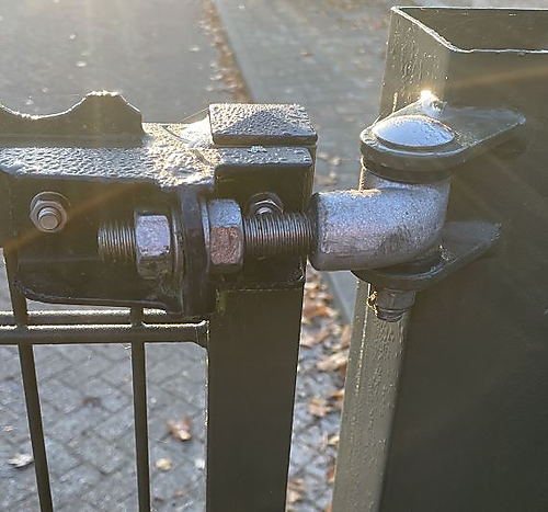 Heras Scharnierenset compleet SCHARNSETUMZW