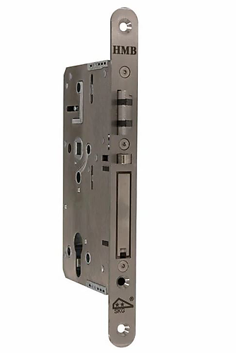 HMB Battery Lock S3000 elektronisch antipaniek slot op batterijen breed