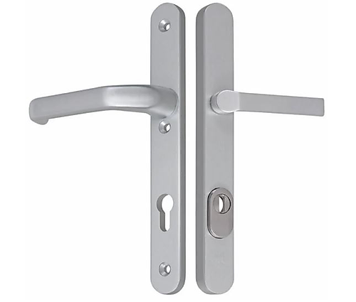 HMB M-Line Rolluikbeslagset afgerond smal PC92 Kruk/Kruk met kentrek