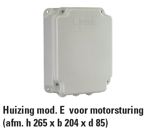 Huizing Model E voor motorsturingen FAAC