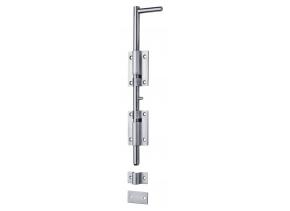 Inox grendel 2-delig 800mm lang