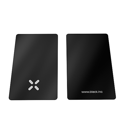 Intersteel Black X NFC kaarten zwart set van 4 stuks