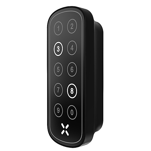 Intersteel Black X XPad ovaal 100x42mm zwart