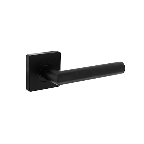 Intersteel deurkruk Bastian op rozet 55x55x10 mm zwart