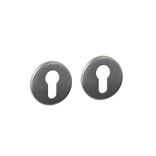 Intersteel Q-collection Cilinderrozetten verdekt ø52x6mm rvs