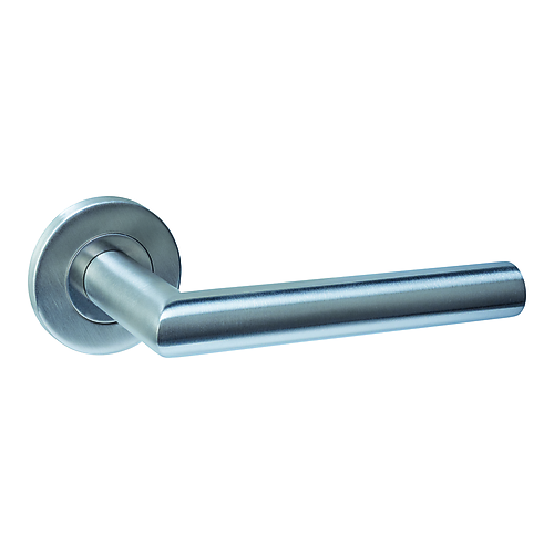 Intersteel Q-collection Deurkruk Q 01 op rozet verdekt ø52x6mm rvs