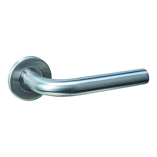 Intersteel Q-collection Deurkruk Q 02 op rozet verdekt ø52x6mm rvs