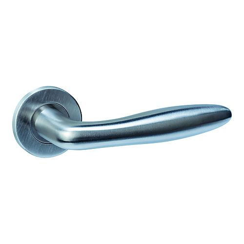Intersteel Q-collection Deurkruk Q 03 op rozet verdekt ø52x6mm rvs