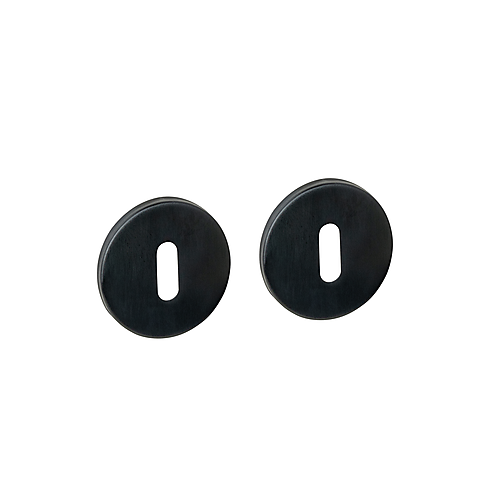 Intersteel Q-collection Sleutelrozetten verdekt ø52x6mm PVD zwart