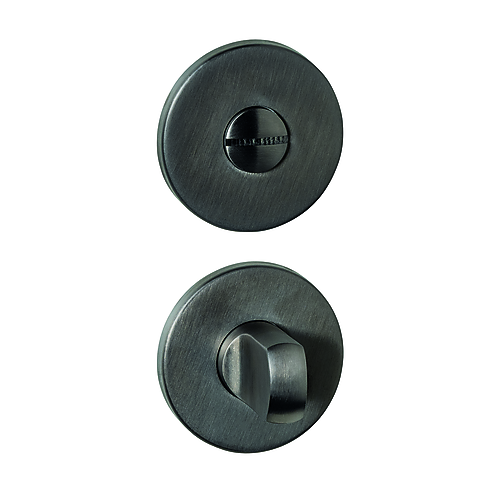 Intersteel Q-collection WC-sluiting verdekt ø52x6mm met stift 6-8mm PVD antraciet