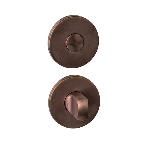 Intersteel Q-collection WC-sluiting verdekt ø52x6mm met stift 6-8mm PVD brons
